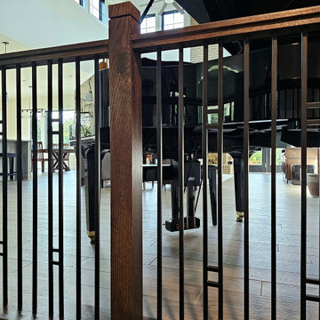Project #109 | U-Shaped Stairs in Countryside Retreat