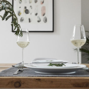 Scandinavian Dining Area