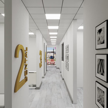 Contemporary Medical Lobby Design | Calm & Refined Space