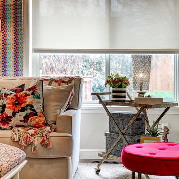 Before and After Living spaces