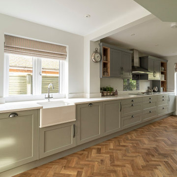 Green Shaker Kitchen in Princes Risborough