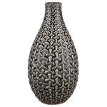 Elk Home - Elk Home Gibbs - 14.5 Inch Large Vase, Black Finish - Gibbs 14.5 Inch Larg Black *UL Approved: YES Energy Star Qualified: n/a ADA Certified: n/a  *Number of Lights:   *Bulb Included:No *Bulb Type:No *Finish Type:Black