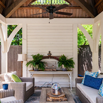 Cape Cod Inspired Pool House