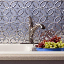 Fasade Rings, Brushed Aluminum - Home Decor
