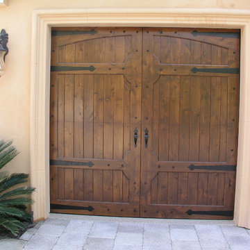 Spanish Custom Wood Door with Clavos