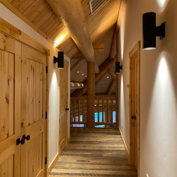 Scandinavian Inspired Log Cabin Home Remodel