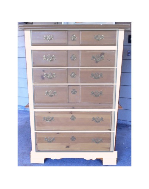 A Craigslist Chest of Drawers restoration experiment, suggestions?