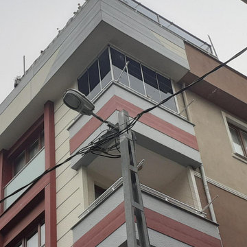 uygulamalarımız;cam balkon,ofis bölme