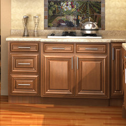 Madison Pillow  Base Cabinets - Kitchen Cabinetry