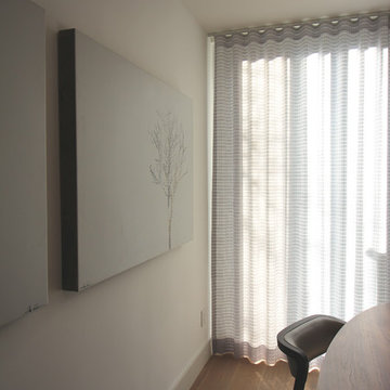 A new condo model unit drapery project
