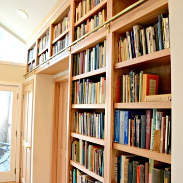 A Book Lover's Dream Living Room