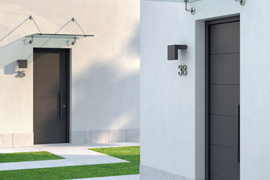 Trendy exterior home photo in Houston