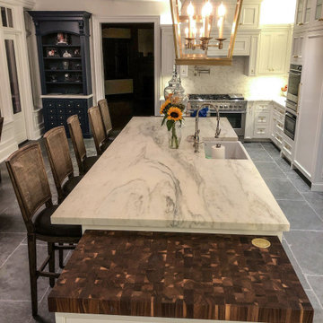 Astoria, NY- Transitional- Random Mix Walnut Butcher Block