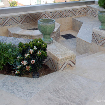 Moroccan Style Stone Fire Pit