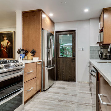 Mid-Century Modern Kitchen Design Alexandria, VA