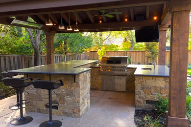 Example of a patio design in San Francisco