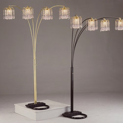Rain Drop Floor Lamp In 2 Colors - Products