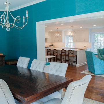 Kitchen Remodel and Living Room Addition in Villanova, PA