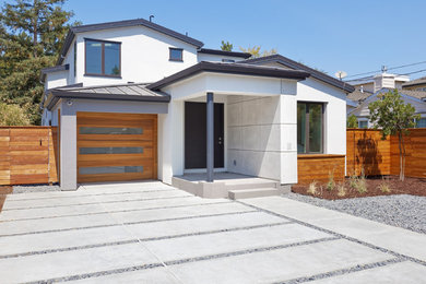 Home design - contemporary home design idea in San Francisco