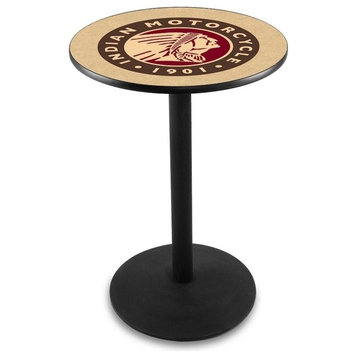 Indian Motorcycle Pub Table, 36"x42"