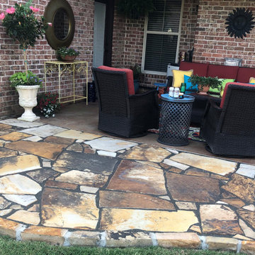 Flagstone and Landscaping