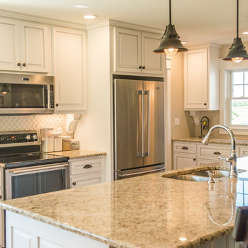 Delightful Paint & Glaze Kitchen