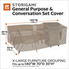 Storigami Easy Fold General Purpose Patio Furniture Cover, Goat Tan, X-Large