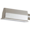 Benzara BM224879 60 Watt Metal Desk Lamp with Adjustable Arm & Head, Silver