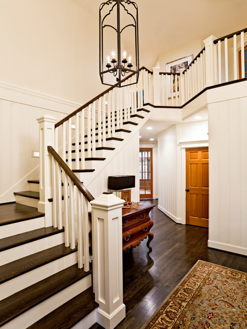 L-Shaped Staircase Design Ideas, Remodels & Photos