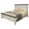 Stonegate Rustic Solid Wood Bed Frame, King