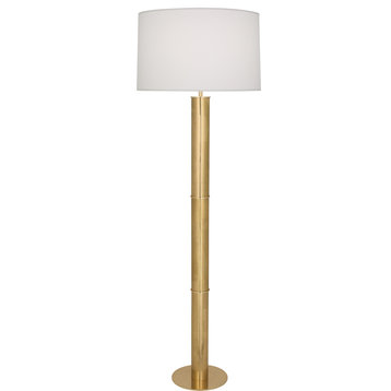 Michael Berman Brut Floor Lamp, Modern Brass
