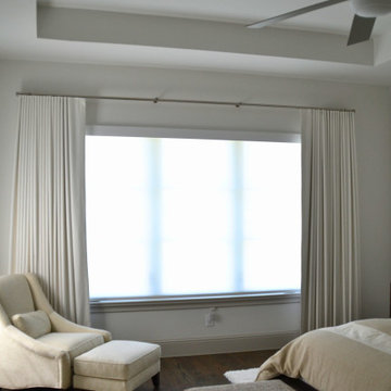 Layered Shades and Drapes