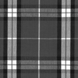 ROTH & TOMPKINS TEXTILES - Harrison Fabric, Charcoal, 54''x36'' - Upholstery Fabric
