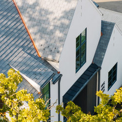 DaVinci&reg; Slate Single-Width in Castle Gray Photo: &copy; Stoffer Photography - Roofing And Gutters
