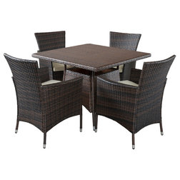 Tropical Outdoor Dining Sets by GDFStudio