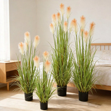Artificial Potted Grasses for Weddings