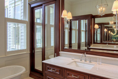 Inspiration for a bathroom remodel in Atlanta