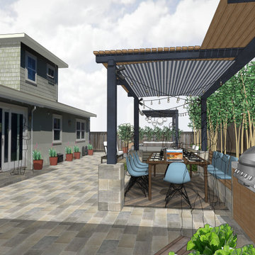 Caroline&Rich's San Mateo Backyard Makeover