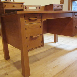 Custom Rosebud Desk - Desks And Hutches