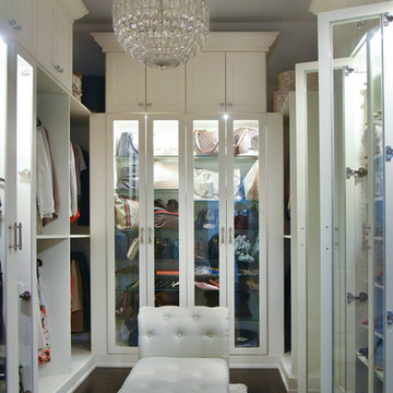 Small Room Transforms Into Her Master Walk In Closet