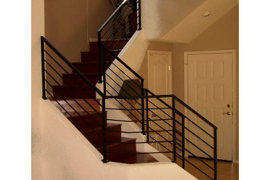 Custom Iron Stair Railings