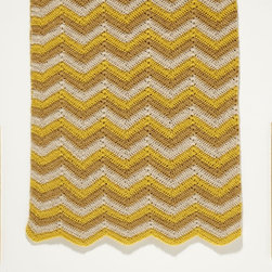 Amenity Alpaca Afghan - Sunshine Yellow - Throws