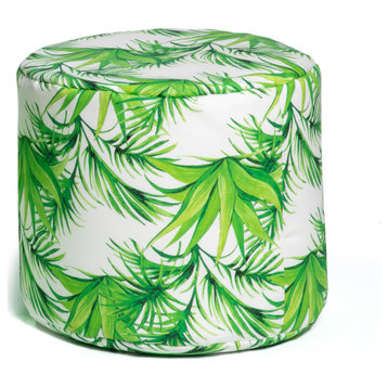 Jaxx Spring Outdoor Ottoman, Caribbean Palms