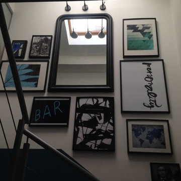 Aménagement et décoration d'un appartement en duplex à Paris