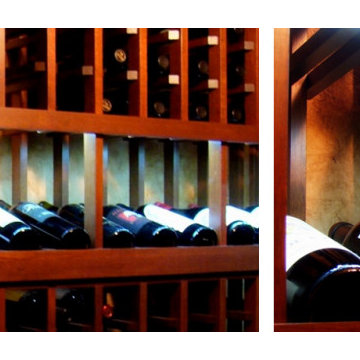 High Reveal Display Custom Wine Racking CA - for Ease of Inventory and Perusal