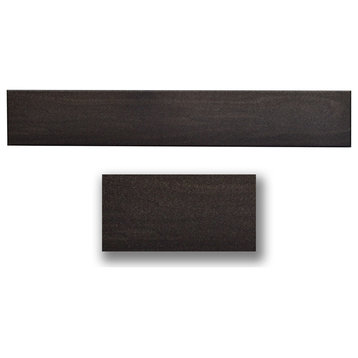Foam Wood Ceiling Planks 39 in x 6 in Coffee Brown, 12 Pack