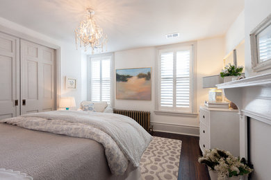 Bedroom - traditional bedroom idea in Philadelphia
