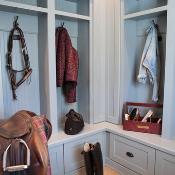 Equestrian Mudroom in Barrington Hills