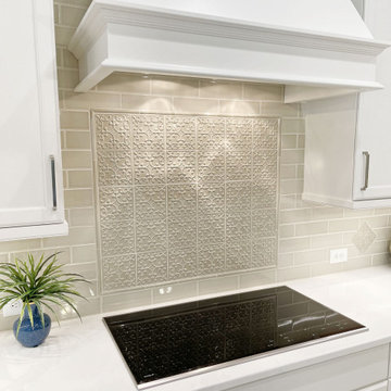 Custom Hood and Backsplash