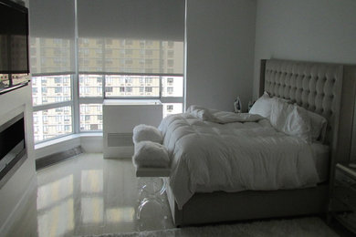Motorized roller shades